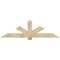 Ekena Millwork Kennewick Rough Sawn Timber Gable Bracket, Douglas Fir, 84"W x 24"H x 6"D x 6"F, 7/12 Pitch GBW084X24X0606KEN00RDF - alternate 1